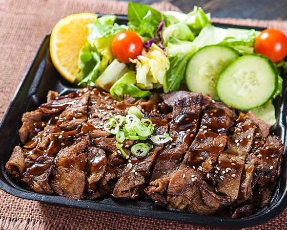 Image: Beef Teriyaki Plate